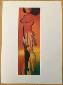 Litografía 1995 Allen Jones Perfect Match Pop Art 9x12 impresión de cartera - Imagen 1 de 1