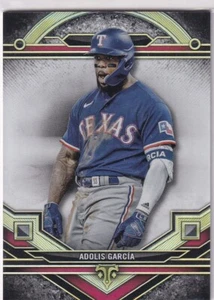 2024 Topps MLB Baseball Triple Threads No. 38 Adolis Garcia - Picture 1 of 2