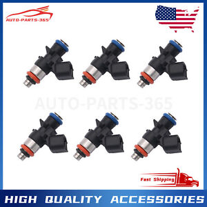 6X Fuel Injector 4627794AA For Jeep Cherokee 3.2L V6 2014-2017