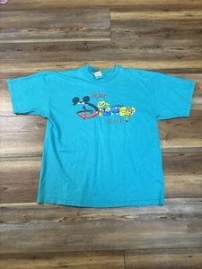 Vintage 90s Disney Character Spellout TShirt Size XXL - Picture 1 of 7