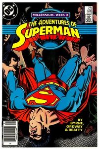 THE ADVENTURES OF SUPERMAN # 436 - DC 1988 (bien +) Semana 3 del Milenio - - Imagen 1 de 1