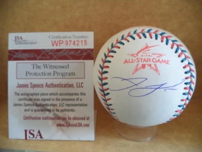 JAKE LAMB ARIZONA DIAMONDBACKS SIGNED AUTO 2017 ALL STAR BASEBALL JSA WP974215 - Image 1 of 3
