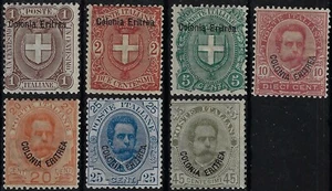 1895 Colonie italiane Eritrea Sovrastampati d'Italia 1895-99 MNH** - Imagen 1 de 1