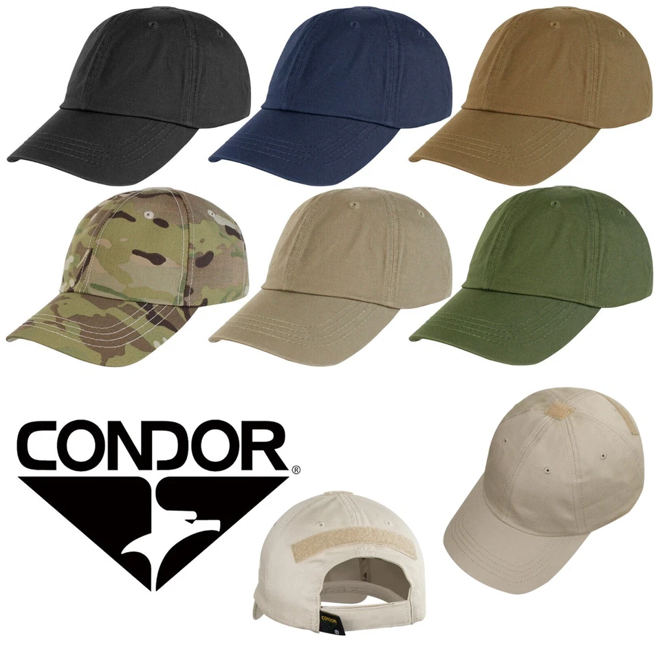 Condor TCT Adjustable Cotton Hunting Hiking Patch Buckle Tactical Team Cap Hat - Image 1 of 1
