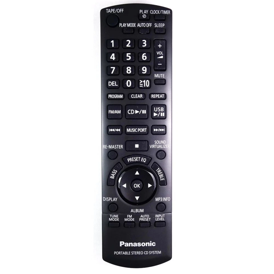 Original Panasonic N2QAYA000008 Remote Control for Rx-d55 A1