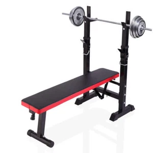 Adjustable Folding Multifunctional Workout Station Adjustable Workout Bench with - Picture 1 of 22