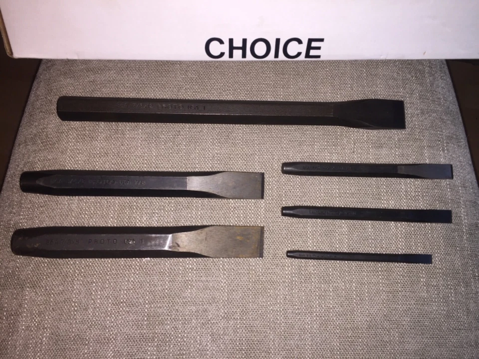 Proto J86A Steel COLD CHISEL - YOUR CHOICE OF SIZE - Image 1 of 1