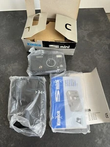 Konica EU mini  Kompaktkamera schwarz, NEU, UNBENUTZT, OVP! RARE! - Bild 1 von 10