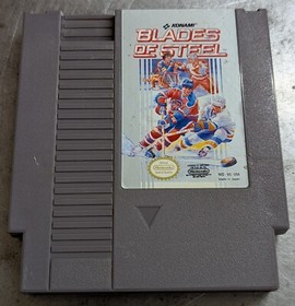 1988 Nintendo NES Blades of Steel Cartridge ONLY Cleaned & Tested