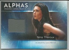 ALPHAS Season 1 Laura Mennell  Wardrobe / Relic Trading Card M10  Syfy