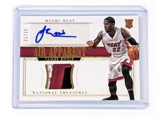 2014-15 Panini National Treasures Air Apparent Prime #AA-JEN James Ennis /25