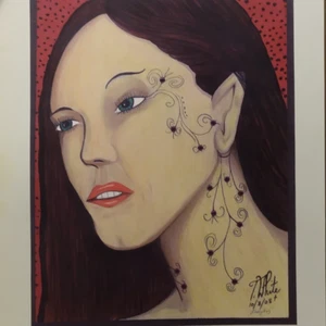 art print 11 x 14 unframed by Tari  White, Lady Bug - Picture 1 of 4