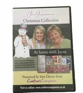 Cute Companions Christmas Collection At Home With Jayne (DVD) VGC Sara Davies - Picture 1 of 8