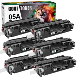 Black CE505A Compatible with HP 05A Toner LaserJet P2035 P2035n P 2050 P2055 Lot - Picture 1 of 15