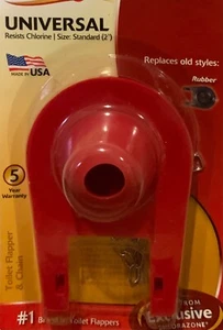 Korky Plus 2” Universal Toilet Flapper – New in Sealed Package. Condition is new - Picture 1 of 3