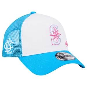 New Era Seattle Mariners Big League Chew 9FORTY Trucker Snapback Hat Cap - Picture 1 of 7