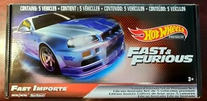 Hot Wheels 2019 Fast & Furious Fast Imports juego en caja Nissan Skyline GT-R BNR34 - Imagen 1 de 11