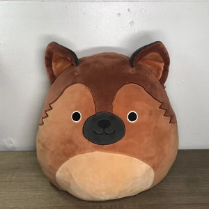 "Malvaviscos Mario Pastor Alemán Perro Juguete Animal de Peluche Malvavisco Raro 12" - Imagen 1 de 13