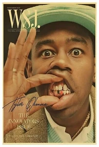 Tyler, der Schöpfer The Wall Street Journal Cover INNOVATORS Leinwand Poster 12x18" - Bild 1 von 8