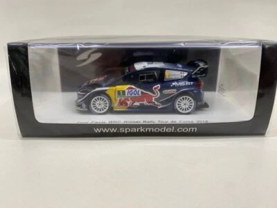 1:43 SPARK S5970 FORD FIESTA WRC WINNER RALLY TOUR DE CORSE 2018 - Immagine 1 di 3
