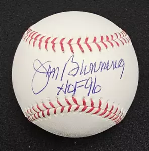JIM BUNNING Signed Official MLB Baseball-HALL OF FAME-TIGERS-PHILLIES-PSA - Picture 1 of 8