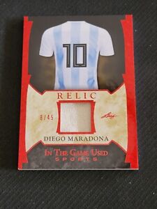 2022 LEAF SPORTS PELE OU-P1 #ed 10/12 ONCE UPON A TIME IN BRAZIL AUTO JERSEY #
