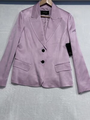 Nueva Chaqueta Blazer WT Dana Buchman Mujer Talla 4, Rosa, 270GW3K812 Foto 1 de 4