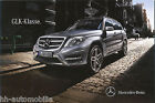 Mercedes Glk Klasse Prospekt 2011 111111 D Brochure Brosjyre Broszura