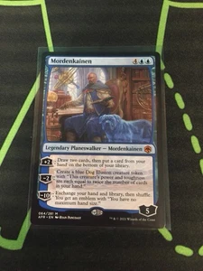 MTG Magic The Gathering Mordenkainen AFR Mythic DnD Planeswalker Commander  - Picture 1 of 1