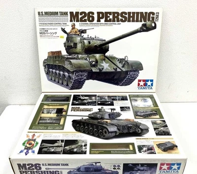 Kit Modelo Completo Funcionamiento Completo TAMIYA 1/16 #56015 RC M26 PERSHING T26E3 Foto 1 de 4