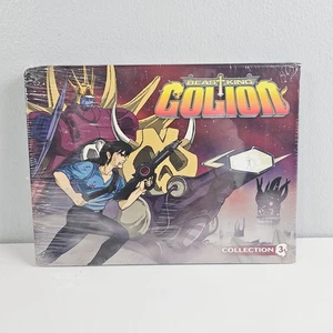 Beast King GoLion: Collection 3 DVD Anime 3-Disc Set OOP Region 1 New Sealed - Picture 1 of 4