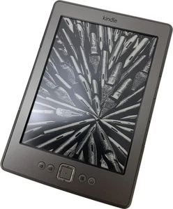 Lector de libros electrónicos Kindle 4ta generación Wi-Fi pantalla de 6 pulgadas Amazon Graphite - Imagen 1 de 4