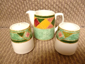 ROYAL DOULTON JAPORA SALT AND PEPPER +MILK JUG - Picture 1 of 4