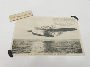 Top Erinnerungskarte 1932 DO X Donier X Wasserflugzeug - Picture 1 of 2