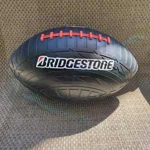 Bridgestone Tires Football Promotional Advertising Collectible Black Tire Ball - Picture 1 of 4