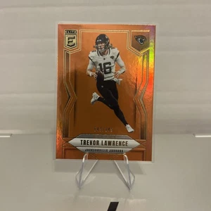 Panini Donruss Elite 2025 - Trevor Lawrence #89 Status naranja metálico/849 - Imagen 1 de 4