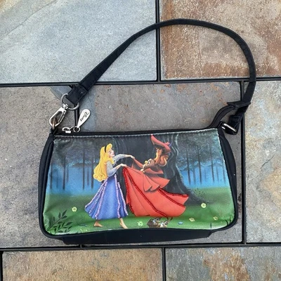"Monedero Aurora de colección Disney Bella Durmiente adorno con cuentas de aproximadamente 8""x5"" defectos" Foto 1 de 4