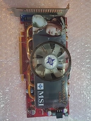 Msi Nx8800gt T2d1ge Oc Graphics Card - Image 1 of 2
