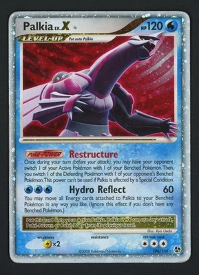 Palkia Lv.X 106/106 Great Encounters Ultra Rare Pokemon TCG - Image 1 of 4