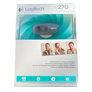 LOGITECH HD WEBCAM C270 - nowa zapieczętowana - Zdjęcie 1 z 2