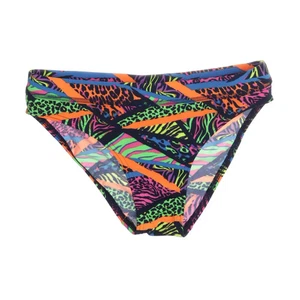Funkita, Bikiniunterteil, Größe: 34, Schwarz/Mehrfarbig, Polyester, Zebra #E4D - Bild 1 von 5