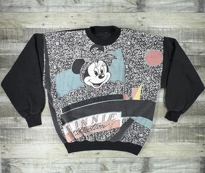 Sudadera De Colección Minnie Mouse Mujer Extra Grande Cuello Redondo Colección Disney Años 90 Foto 1 de 4