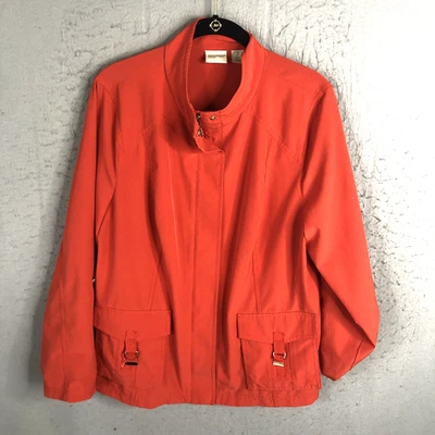 Chicos 2 Chaqueta Mujer Grande Naranja Zenergy Elastizada Golf Tenis Rendimiento Foto 1 de 4