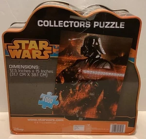 Star Wars Darth Vader Collector’s Puzzle 1000 pieces 90’s tin box Disney - Picture 1 of 2