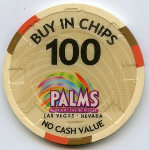 Palms Buy In Chips 100 NCV Chip Las Vegas 2005 Oversized - Bild 1 von 2