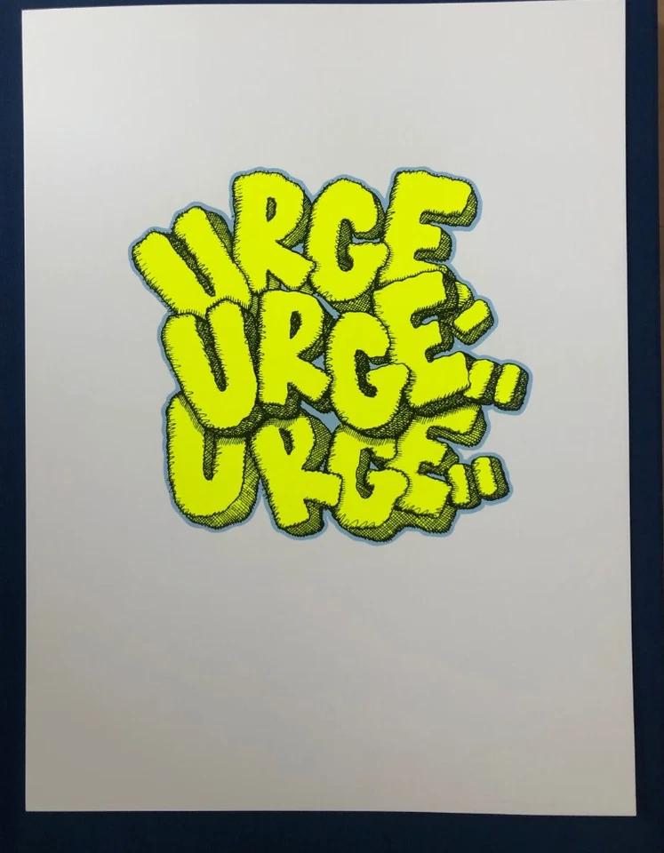 KAWS: URGE, 2020 (one print) Cover page - Image 1 of 1