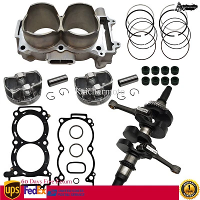 Cilindro cigüeñal para Polaris Ranger RZR XP 900 junta de pistón de cilindro 13-14 Foto 1 de 4