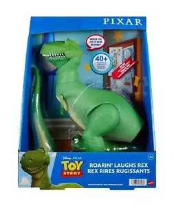 Disney Pixar Toy Story Roarin’ Laughs Rex 10.8" 40 Phrases - Picture 1 of 7