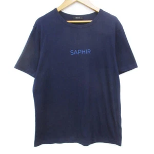 Comsime COMME CA ISM T-shirt Cut & Sewn Short Sleeve Round Neck Logo Print Used - Picture 1 of 7