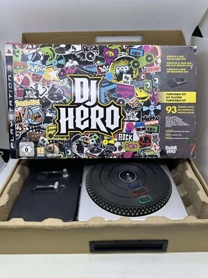 DJ Hero Turntable & Games For PS2/PS3, Playstation 2 3,No  Dongle - Image 1 of 4